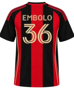 Five Stripes Jersey Breel Embolo Atlanta United Bold Fan Gear
