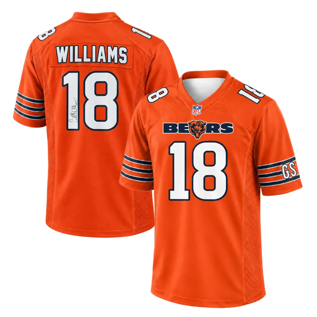 Football Mom Caleb Williams Orange Bears Jersey – Bold Fan Gear