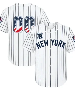 Fourth of july New York Yankees Jersey Elite Custom Player