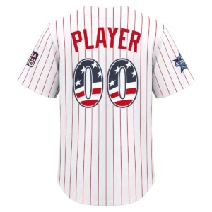 Fourth of July Philadelphia Phillies Jersey Bold Custom Player