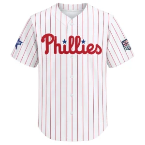 Fourth of July Philadelphia Phillies Jersey Bold Custom Player