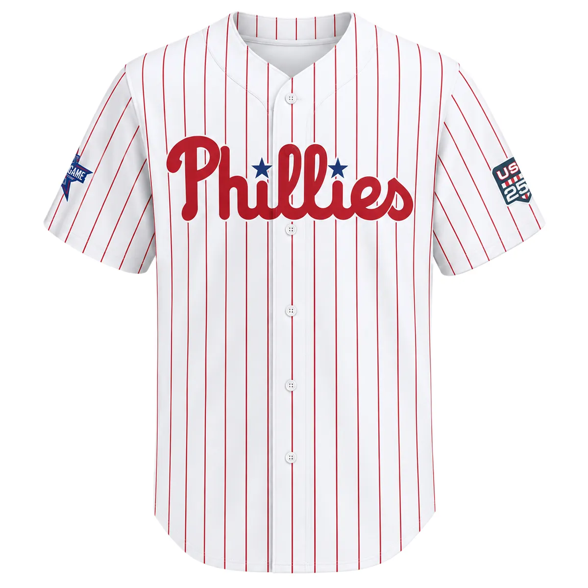 Fourth of July Philadelphia Phillies Jersey Bold Custom Player