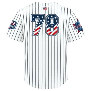 Fourth of July Spencer Jones Yankees Jersey Vibrant Style