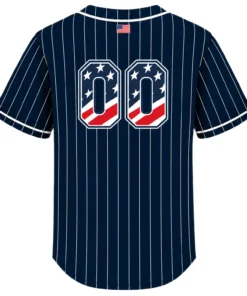 Fourth of July Yankees Baseball Jersey Dynamic Custom