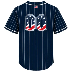 Fourth of July Yankees Baseball Jersey Dynamic Custom