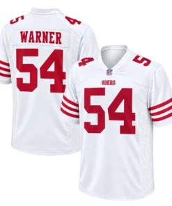 Fred Warner 49ers Jersey Remarkable White Classic Style