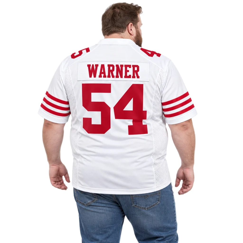 Fred Warner 49ers Jersey Remarkable White Classic Style