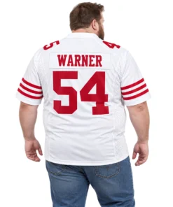 Fred Warner 49ers Jersey Remarkable White Classic Style