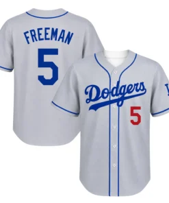 Freddie Freeman Dodgers Baseball Awesome Adult Kids Jersey