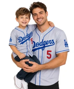Freddie Freeman Dodgers Baseball Awesome Adult Kids Jersey