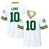 GB Packers Jordan Love Jersey Spirited Football Look