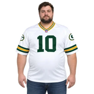 GB Packers Jordan Love Jersey Spirited Football Look