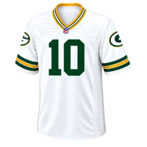 GB Packers Jordan Love Jersey Spirited Football Look