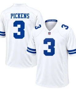 George Pickens Cowboys White Jersey Bold NFL Apparel