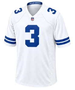 George Pickens Cowboys White Jersey Bold NFL Apparel