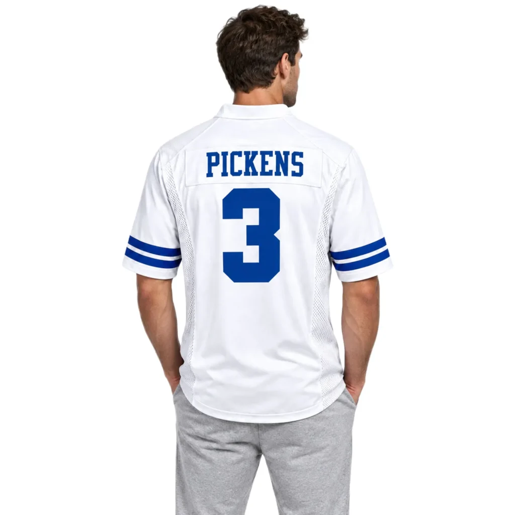 George Pickens Cowboys White Jersey Bold NFL Apparel