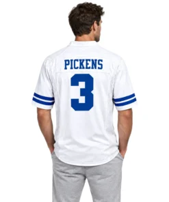 George Pickens Cowboys White Jersey Bold NFL Apparel