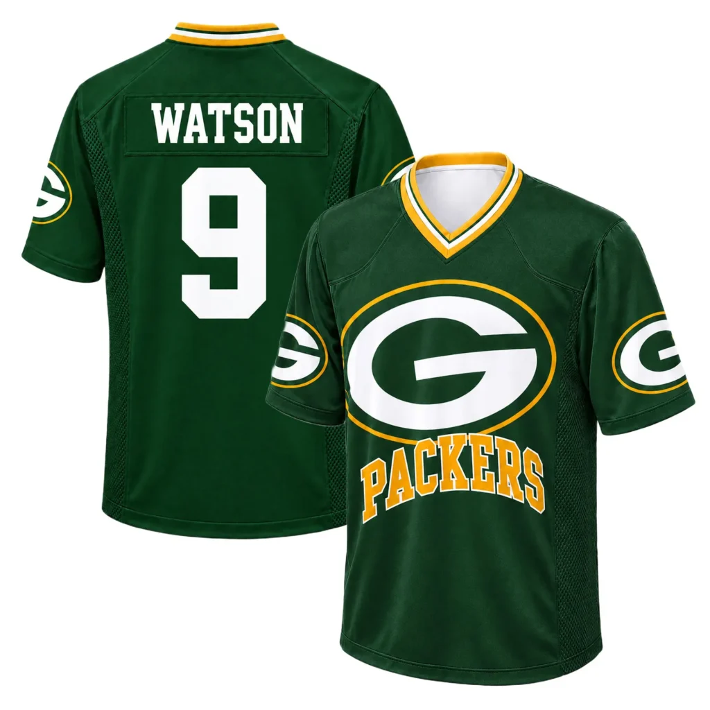 Green Bay Christian Watson Fan Jersey Outstanding Style