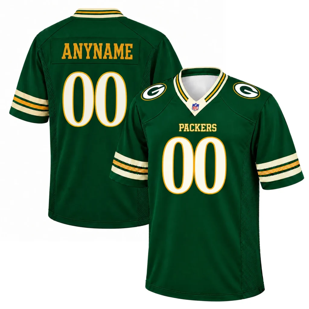 Green Bay Name and Number Jersey 2026 Unique Custom Look for Fan