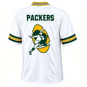 Green Bay Packers White New Jersey Beautiful Style