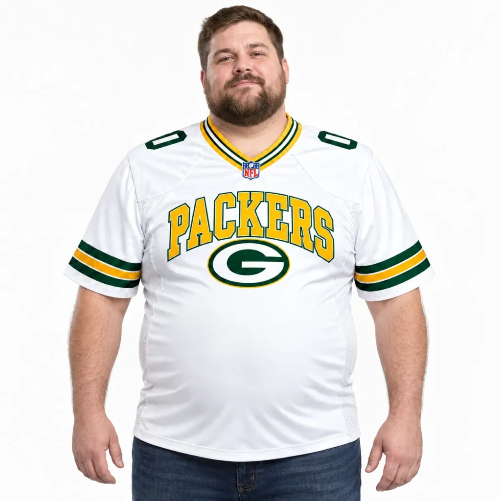 Green Bay Packers White New Jersey Beautiful Style
