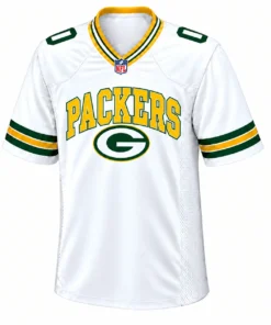 Green Bay Packers White New Jersey Beautiful Style