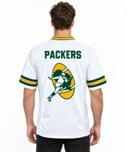 Green Bay Packers White New Jersey Beautiful Style