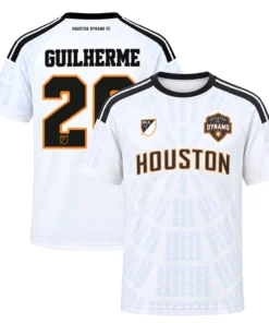Guilherme Dynamo White Jersey Radiant Houston