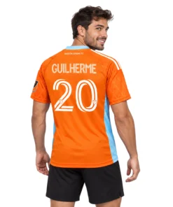Guilherme Santos Houston Dynamo Jersey Brilliant Orange
