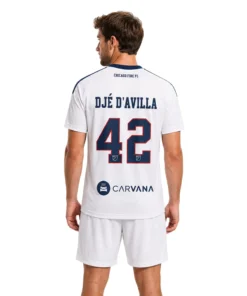 Dje D'avilla Chicago Fire FC Jersey with Epic Fan Apparel