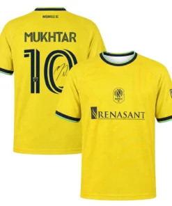 Hany Mukhtar Jersey Bold Nashville SC Fan Style