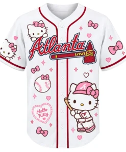 Hello Kitty Atlanta Braves Jersey – Dazzling Fan Style