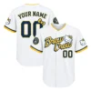 Hello Kitty Brewers Baseball Jersey Charming White Custom