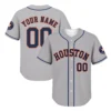 Houston Astros Gray Jersey Dynamic Road Style