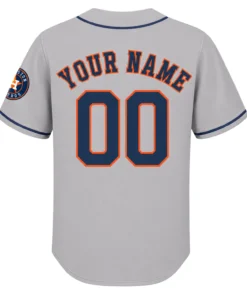 Houston Astros Gray Jersey Dynamic Road Style