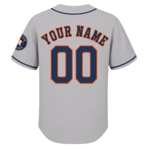 Houston Astros Gray Jersey Dynamic Road Style