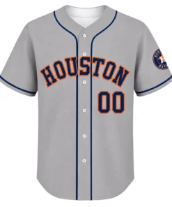 Houston Astros Gray Jersey Dynamic Road Style