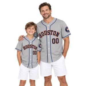 Houston Astros Gray Jersey Dynamic Road Style