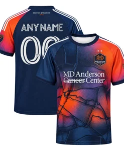 Houston Dynamo Blue Jersey 2026 Bold Adult Kids Custom