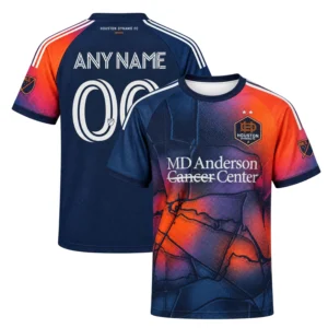 Houston Dynamo Blue Jersey 2026 Bold Adult Kids Custom