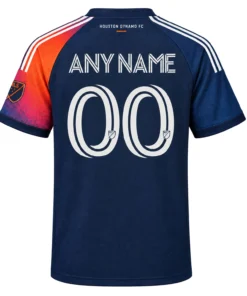 Houston Dynamo Blue Jersey 2026 Bold Adult Kids Custom