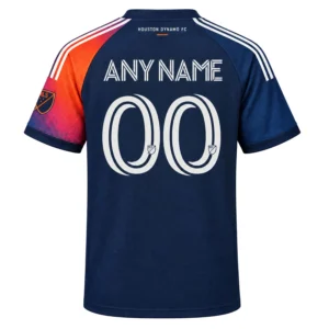Houston Dynamo Blue Jersey 2026 Bold Adult Kids Custom
