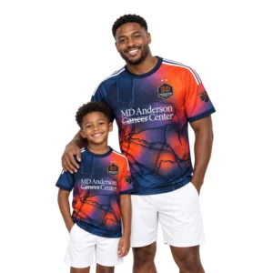 Houston Dynamo Blue Jersey 2026 Bold Adult Kids Custom