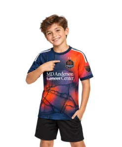 Houston Dynamo Blue Jersey 2026 Bold Adult Kids Custom