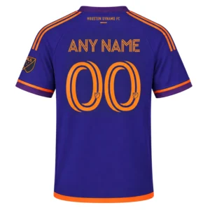 Houston Dynamo Purple Jersey Dynamic Adult Kids Custom