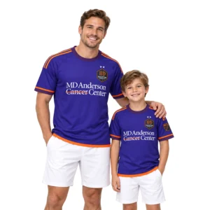 Houston Dynamo Purple Jersey Dynamic Adult Kids Custom