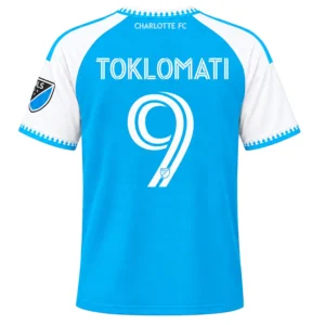 Idan Toklomati Blue Jersey Legendary Custom Charlotte FC Player 2026