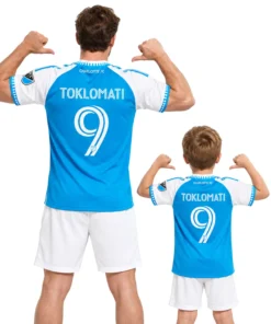 Idan Toklomati Blue Jersey Legendary Custom Charlotte FC Player 2026