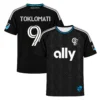 Idan Toklomati Charlotte FC Black Jersey Special Custom Player