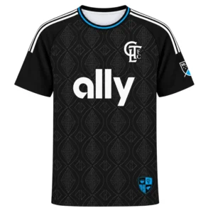 Idan Toklomati Charlotte FC Black Jersey Special Custom Player
